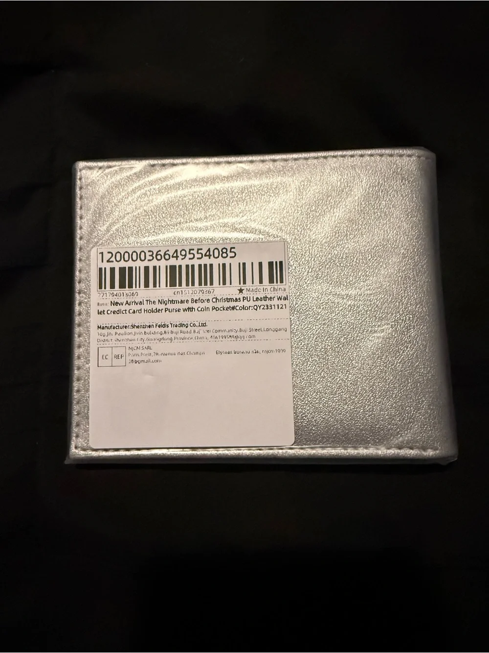 Nightmare Before Christmas Wallet